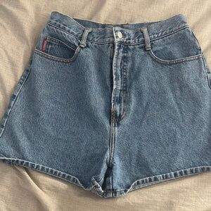 Vintage 1990’s BONGO Blue Jean Shorts slightly lighter denim than my other pair
